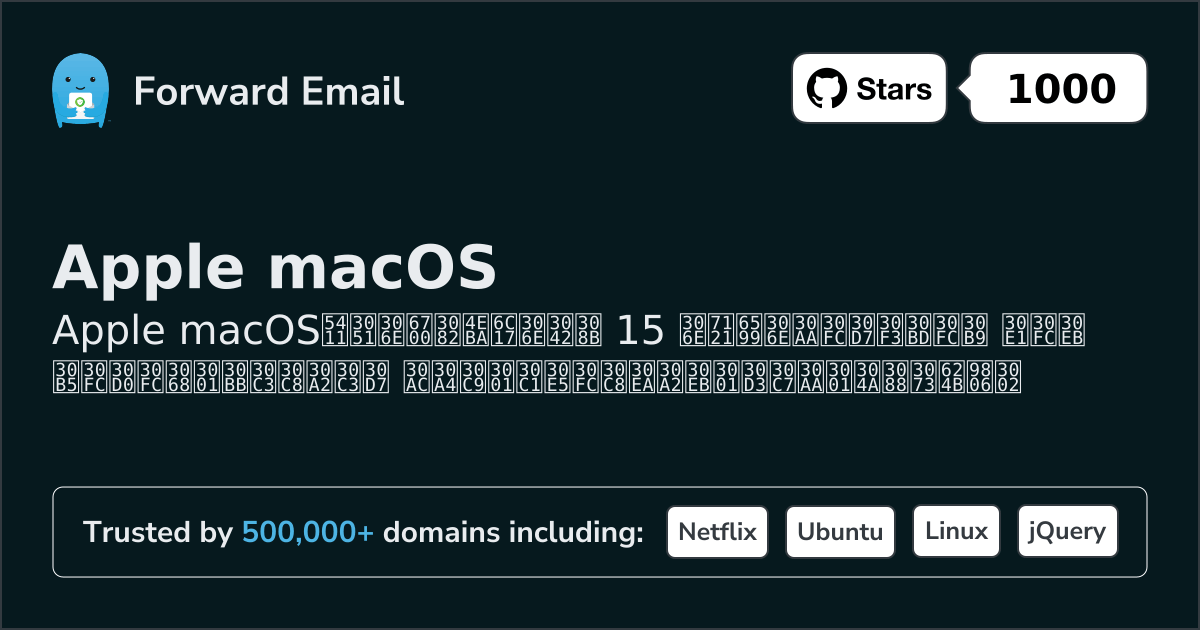 15 Most Popular Open Source Email Servers for Apple macOS in 2026