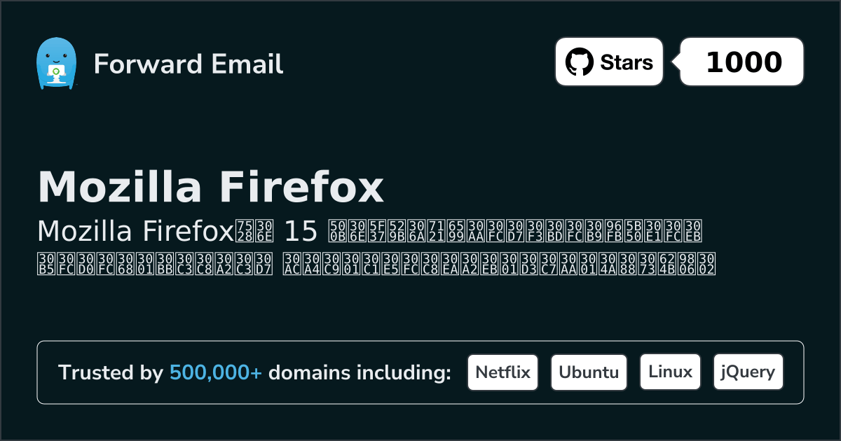 15 Mighty Open Source Email Servers for Mozilla Firefox in 2026