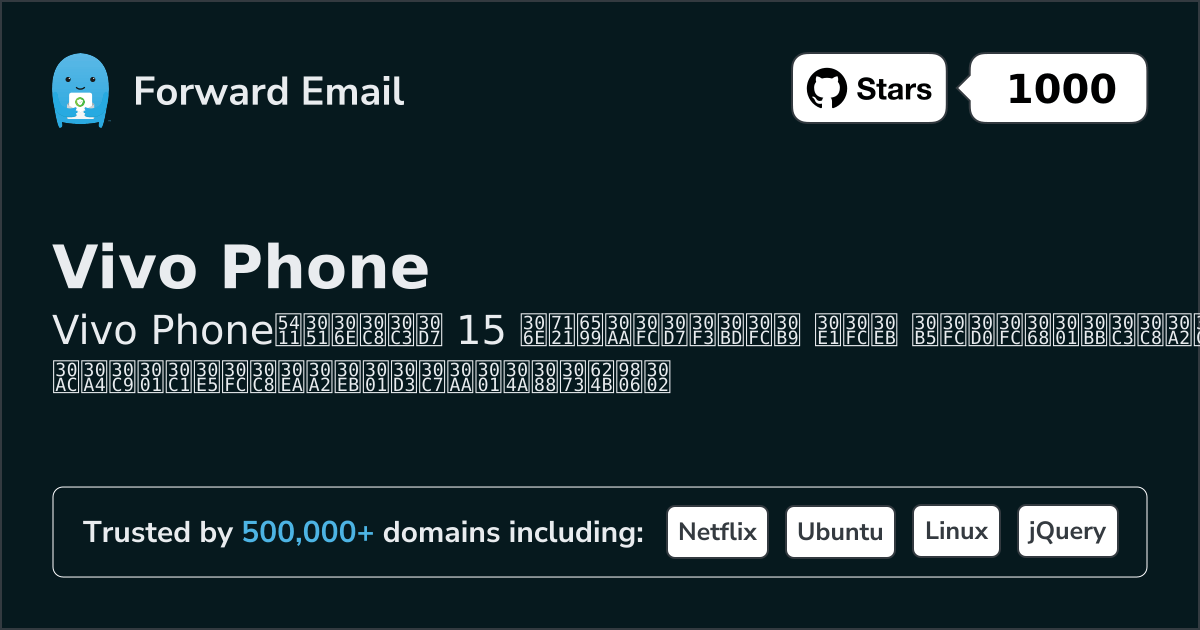 15 Top Open Source Email Servers for Vivo Phone in 2026