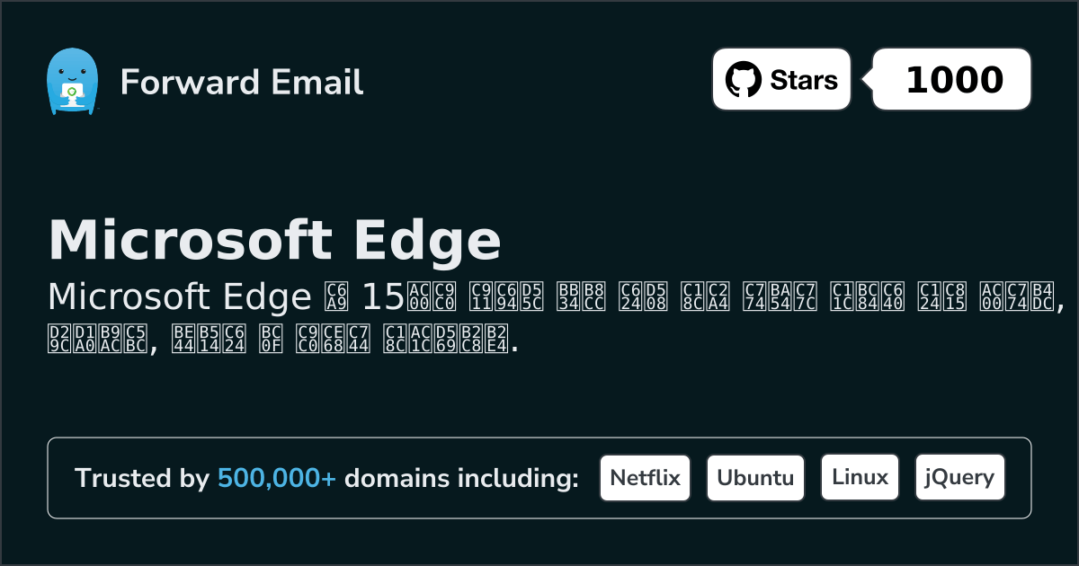 15 Important Open Source Email Servers for Microsoft Edge in 2026