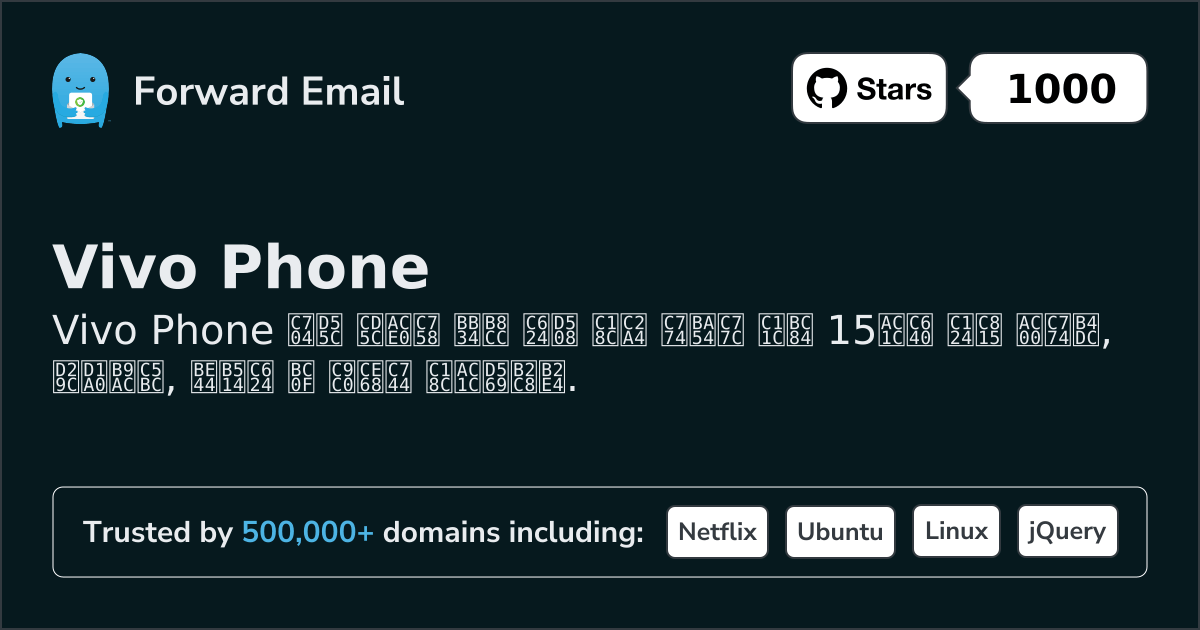 15 Top Open Source Email Servers for Vivo Phone in 2026