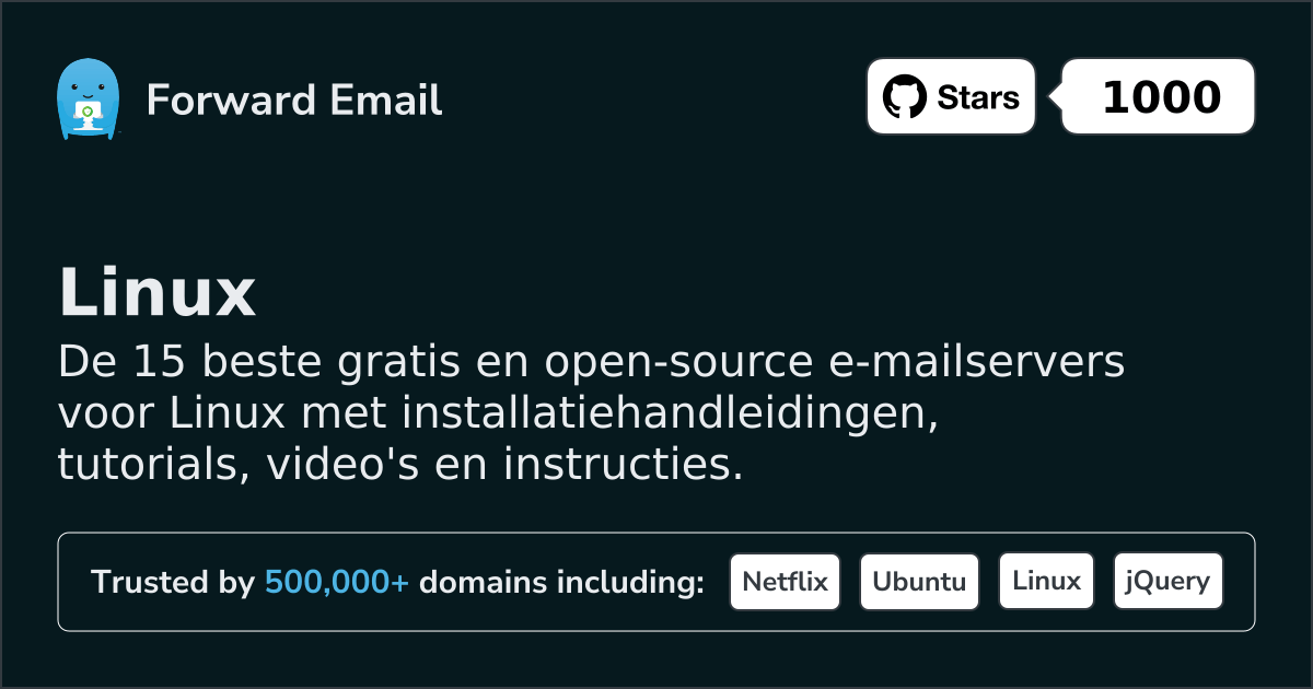 15 Outstanding Open Source Email Servers for Linux in 2026