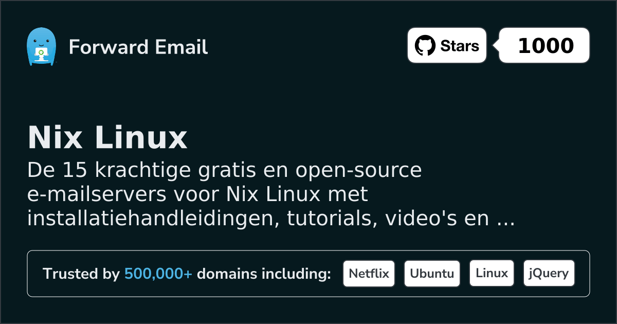 15 Mighty Open Source Email Servers for Nix Linux in 2026