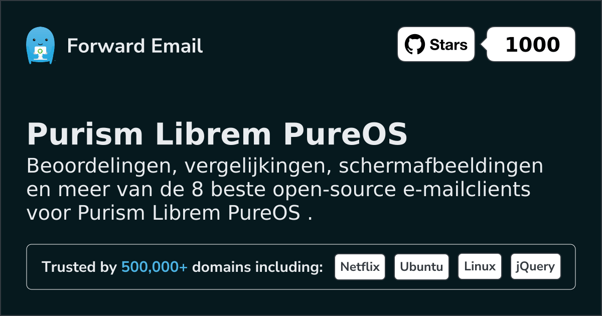 8 Top Open Source Email Clients for Purism Librem PureOS in 2026