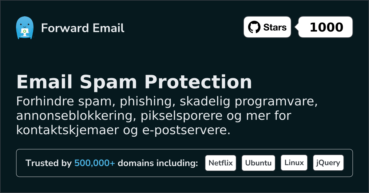 Beste filter for beskyttelse mot e-postspam