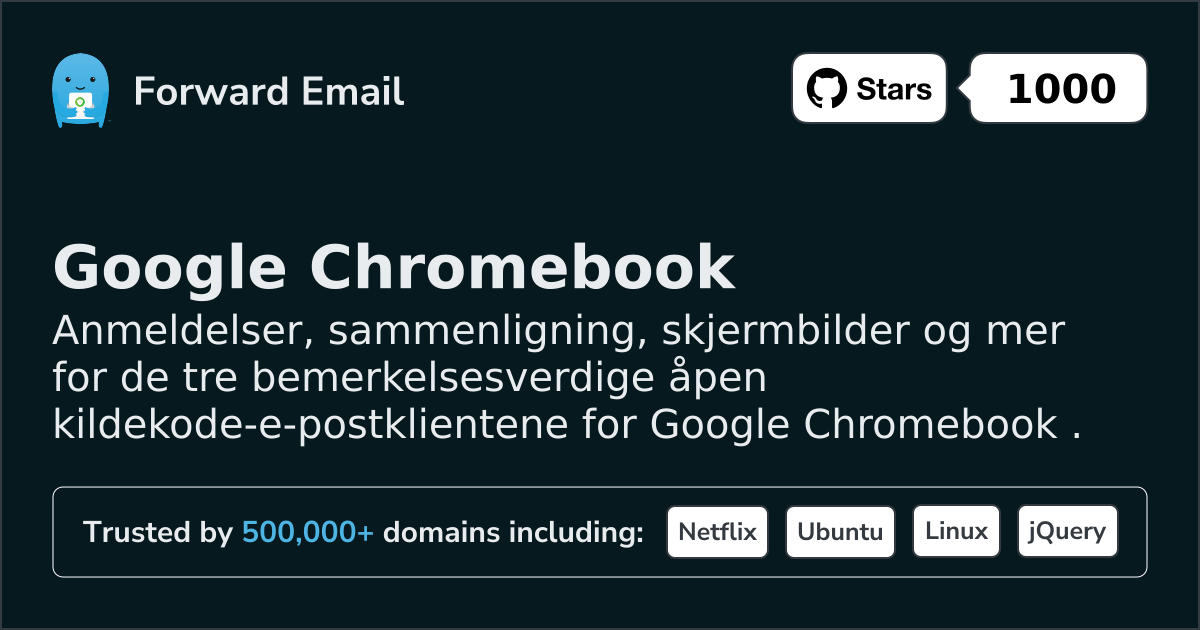 3 Notable Open Source Email Clients for Google Chromebook in 2026