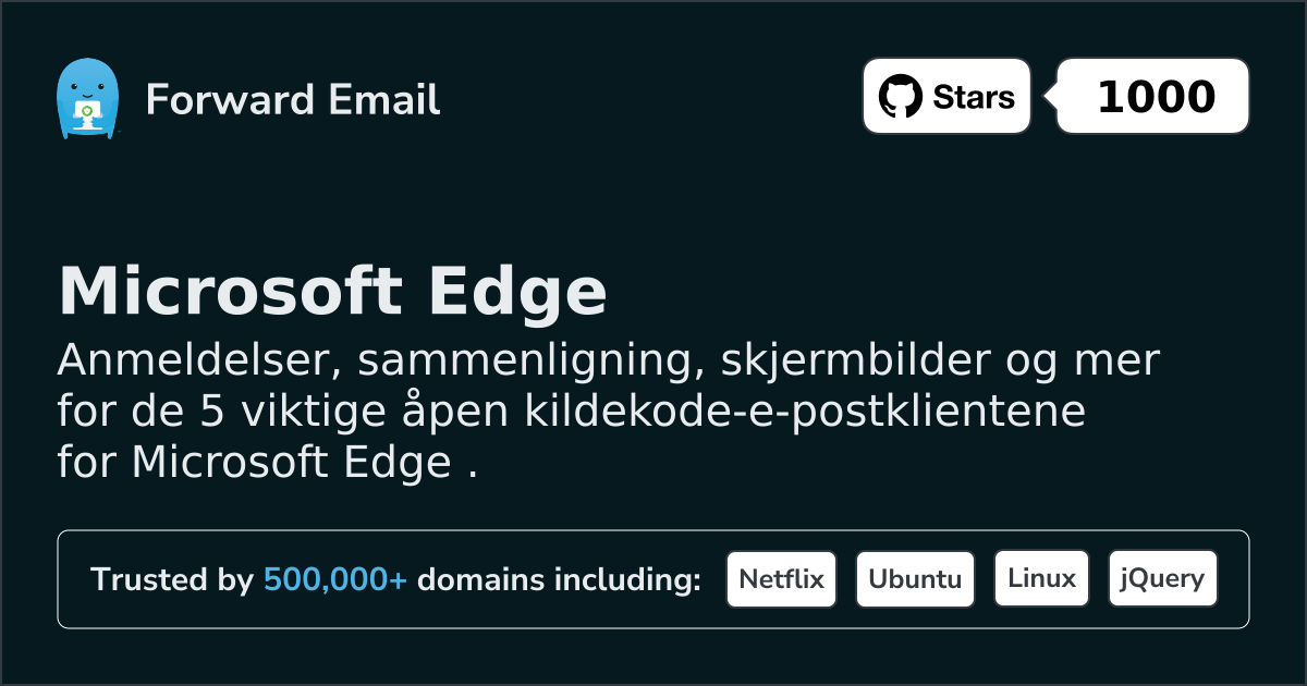 5 Important Open Source Email Clients for Microsoft Edge in 2026