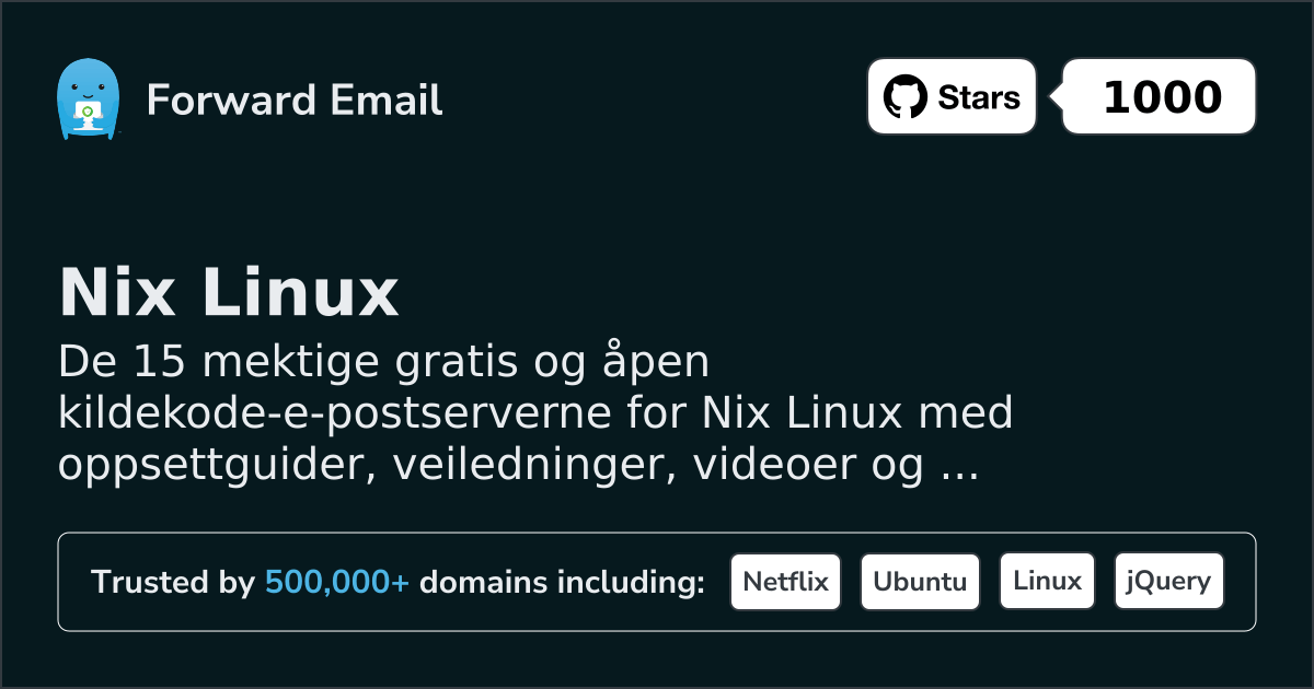 15 Mighty Open Source Email Servers for Nix Linux in 2026