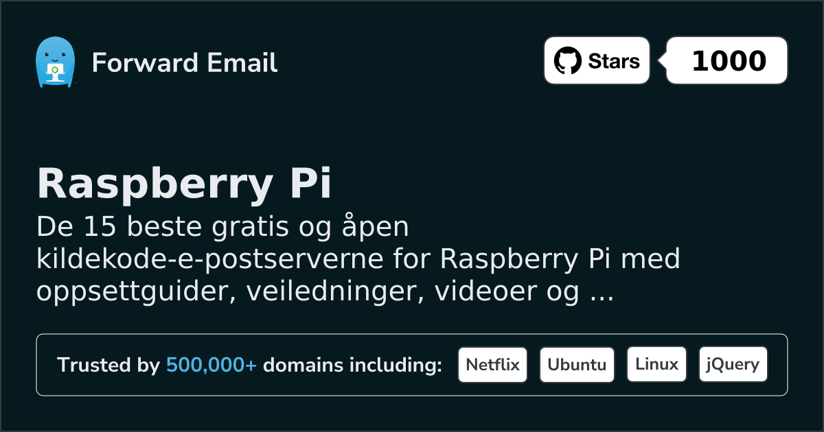 15 Top Open Source Email Servers for Raspberry Pi in 2026