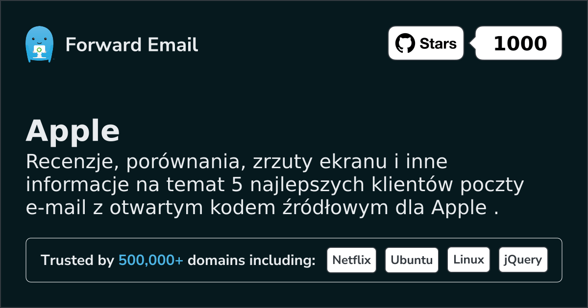 5 Best Open Source Email Clients for Apple in 2026