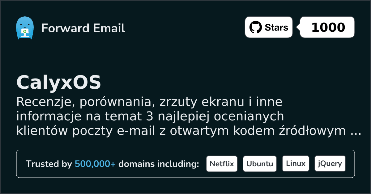 3 Highest-Rated Open Source Email Clients for CalyxOS in 2026
