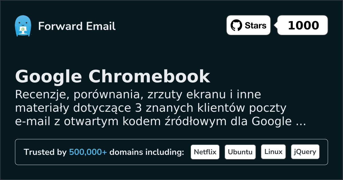 3 Notable Open Source Email Clients for Google Chromebook in 2026