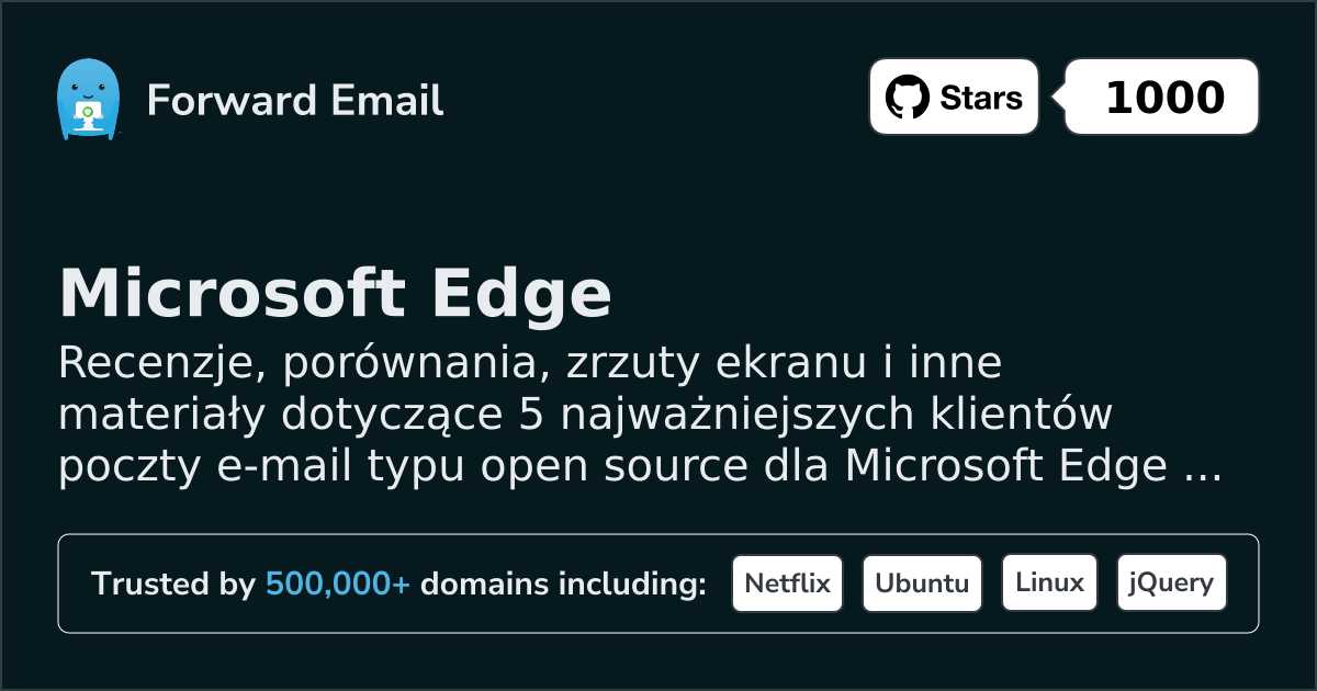 5 Important Open Source Email Clients for Microsoft Edge in 2026