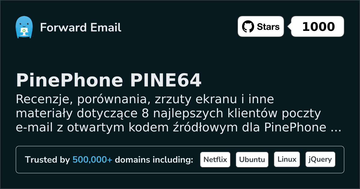 8 Top Open Source Email Clients for PinePhone PINE64 in 2026