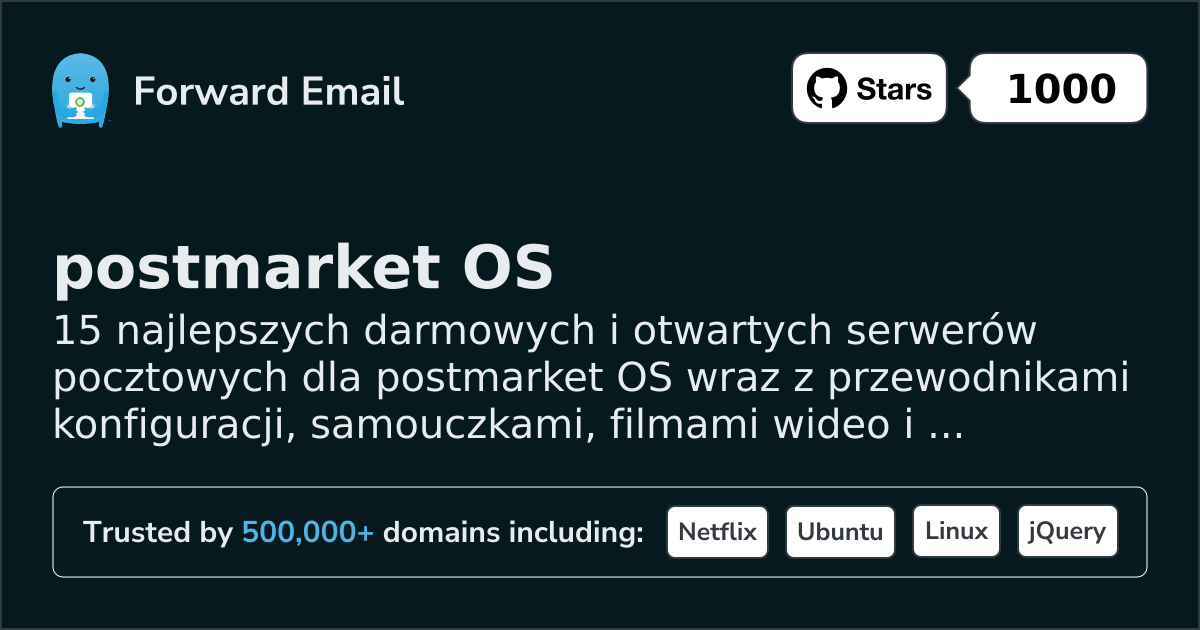 15 Top Open Source Email Servers for postmarket OS in 2026