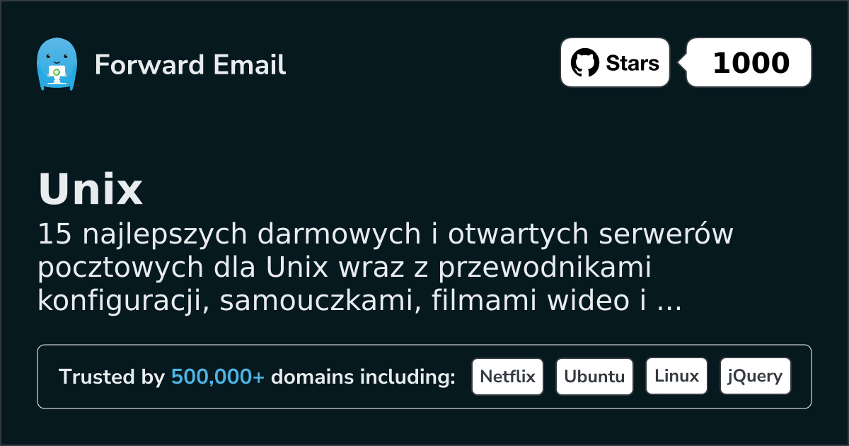 15 Top Open Source Email Servers for Unix in 2026