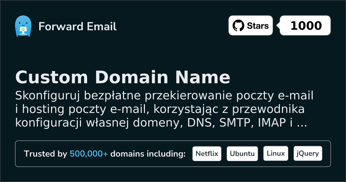 Jak skonfigurować pocztę e-mail za pomocą Send Email with Custom Domain