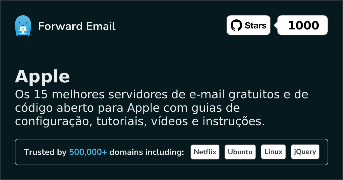 15 Best Open Source Email Servers for Apple in 2026