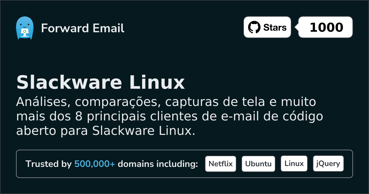 8 Top Open Source Email Clients for Slackware Linux in 2026