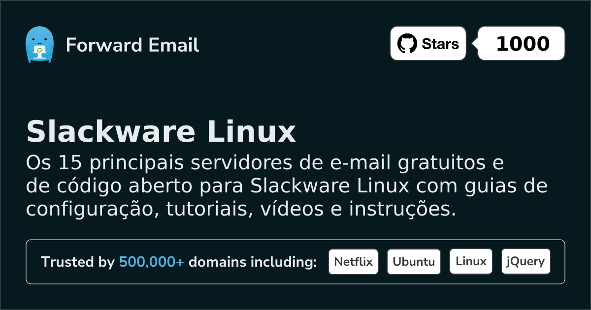 15 Top Open Source Email Servers for Slackware Linux in 2026