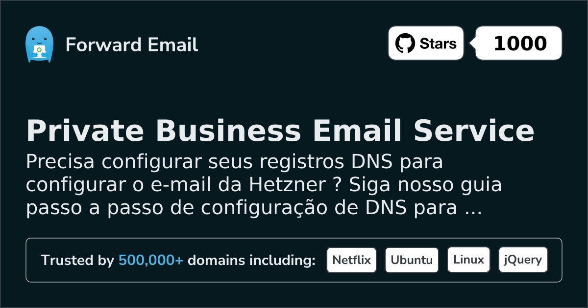 Como configurar e-mail com Hetzner
