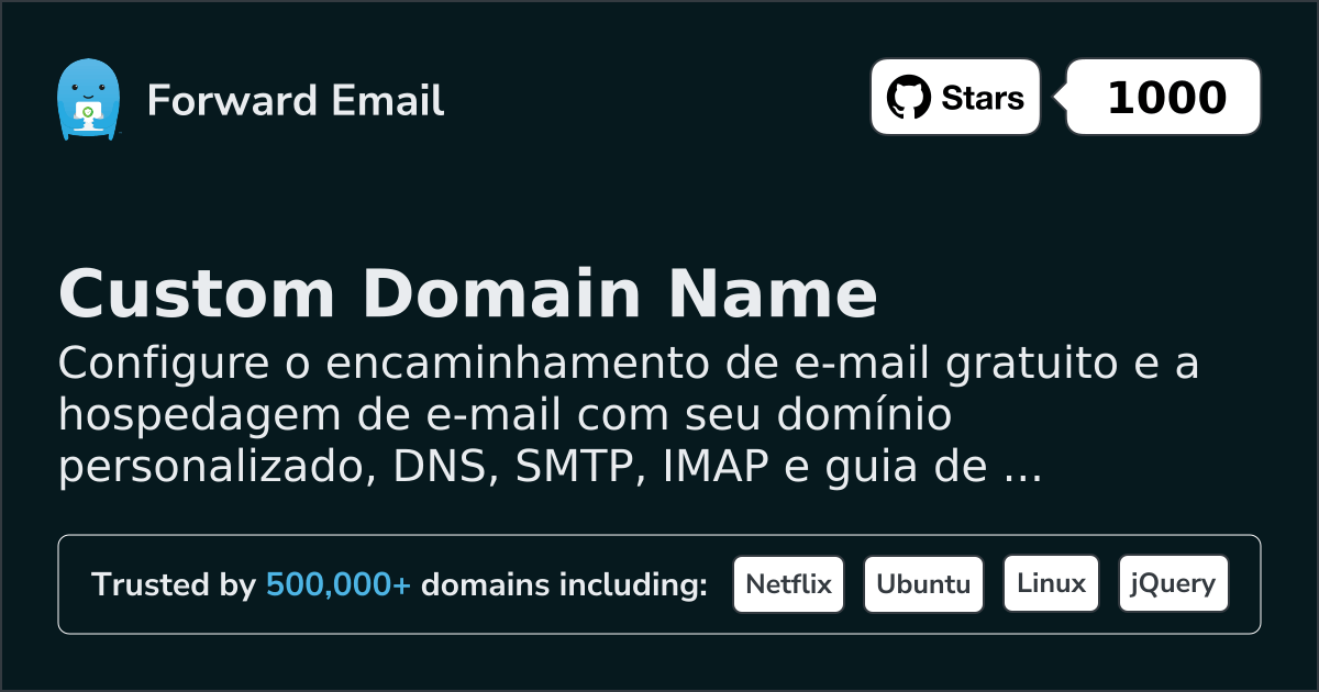 Como configurar e-mail com Send Email with Custom Domain