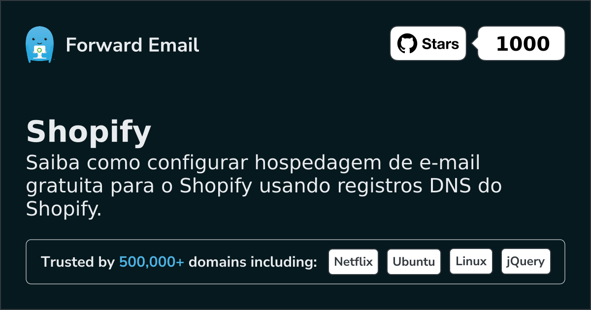 Como configurar e-mail com Shopify