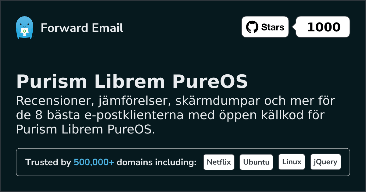 8 Top Open Source Email Clients for Purism Librem PureOS in 2026