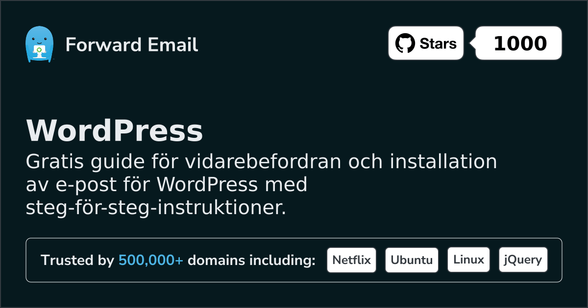 Hur man konfigurerar e-post med WordPress