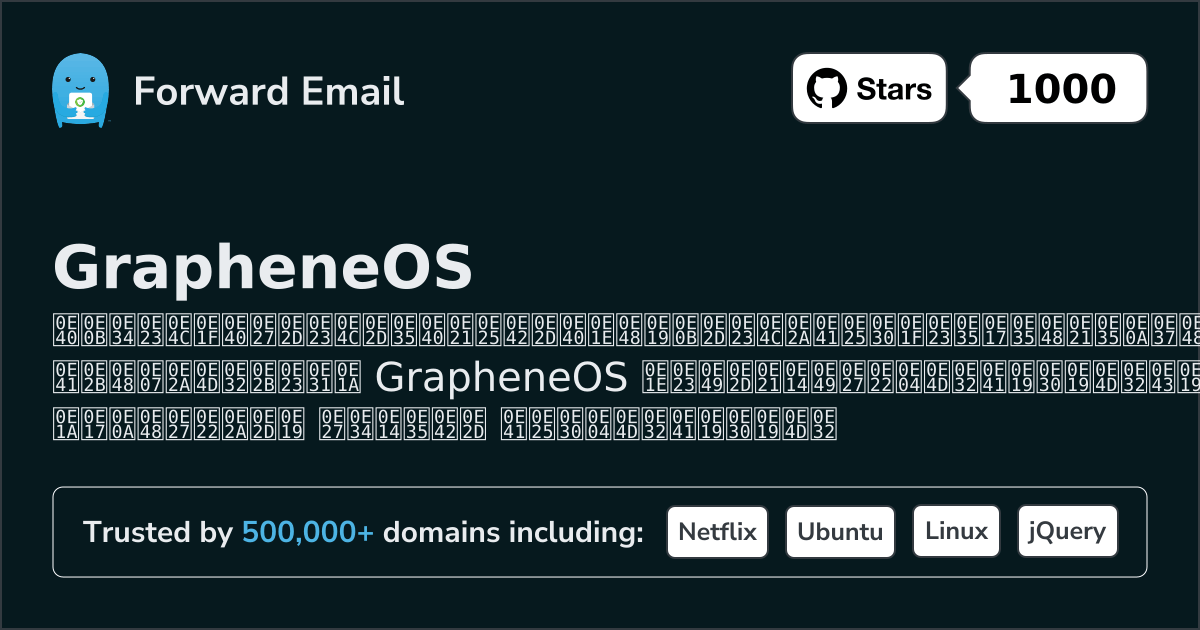 15 Notable Open Source Email Servers for GrapheneOS in 2026