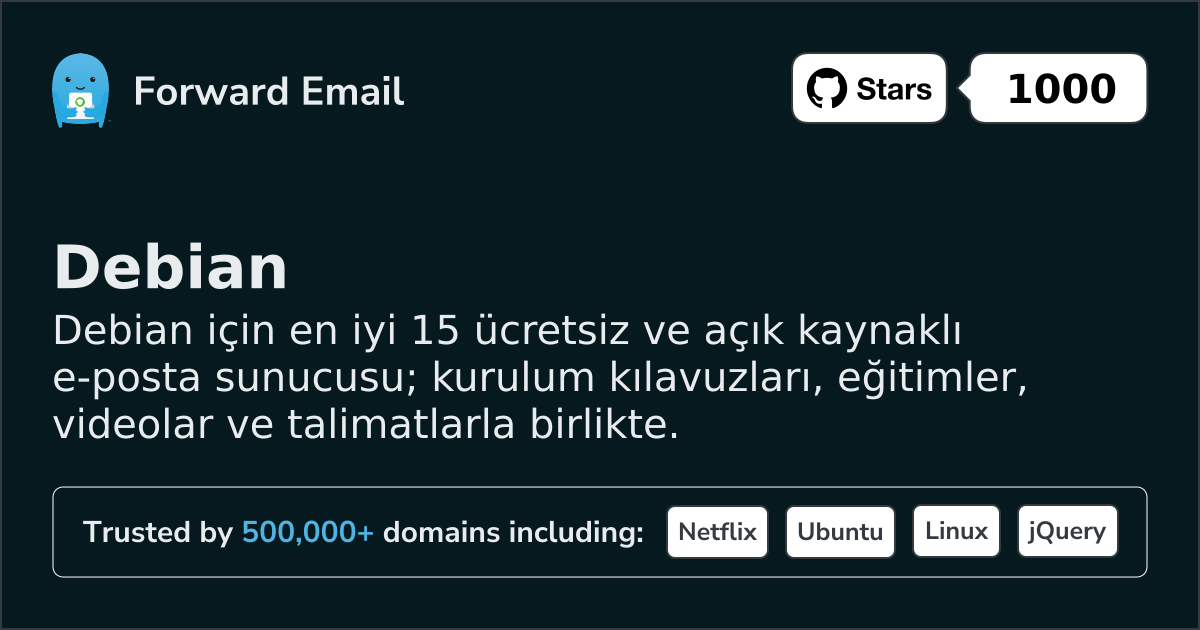 15 Greatest Open Source Email Servers for Debian in 2026