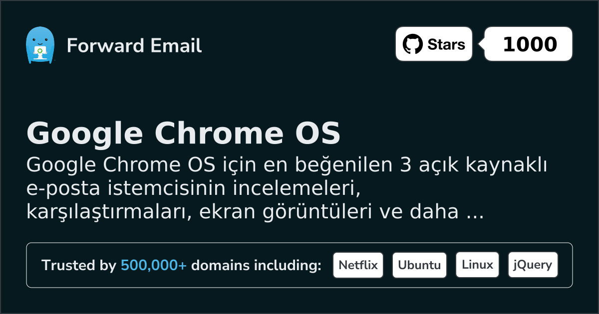 3 Favorited Open Source Email Clients for Google Chrome OS in 2026