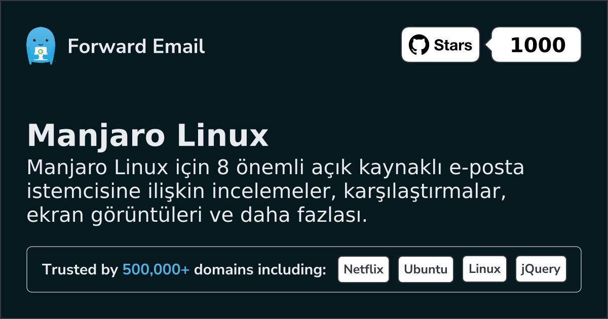 8 Important Open Source Email Clients for Manjaro Linux in 2026