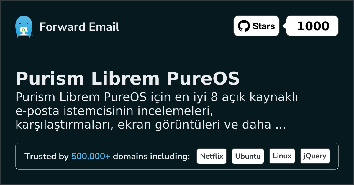 8 Top Open Source Email Clients for Purism Librem PureOS in 2026
