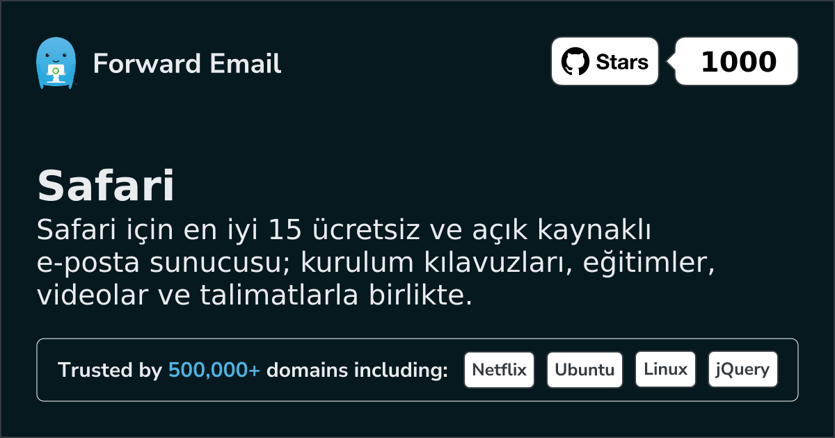 15 Top Open Source Email Servers for Safari in 2026