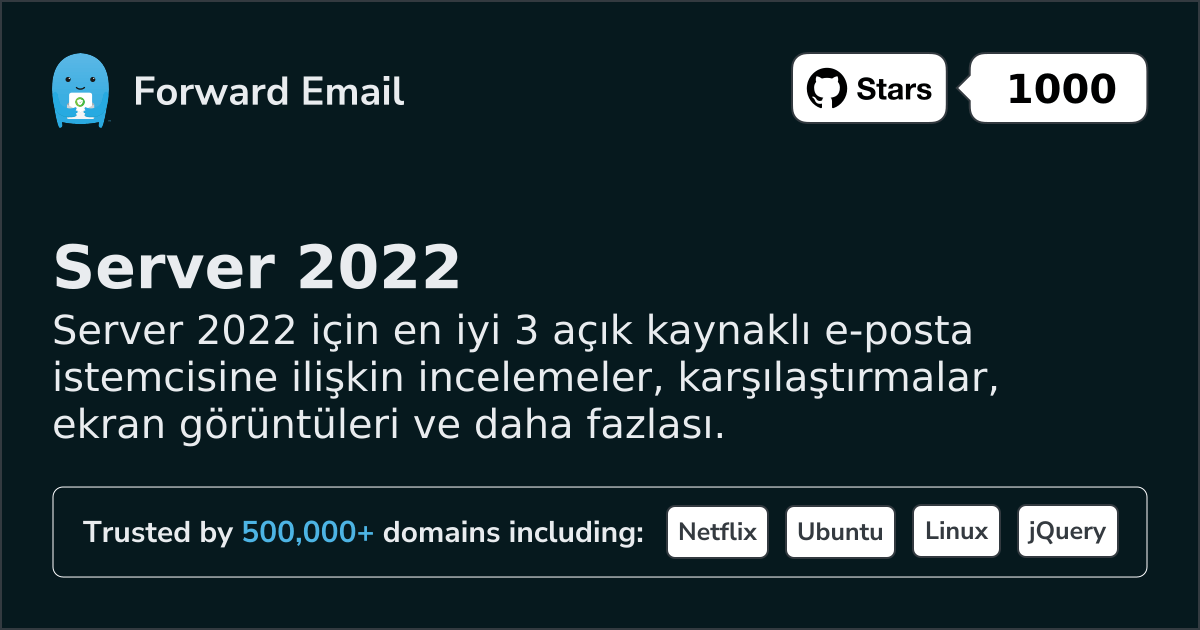 3 Top Open Source Email Clients for Server 2022 in 2026