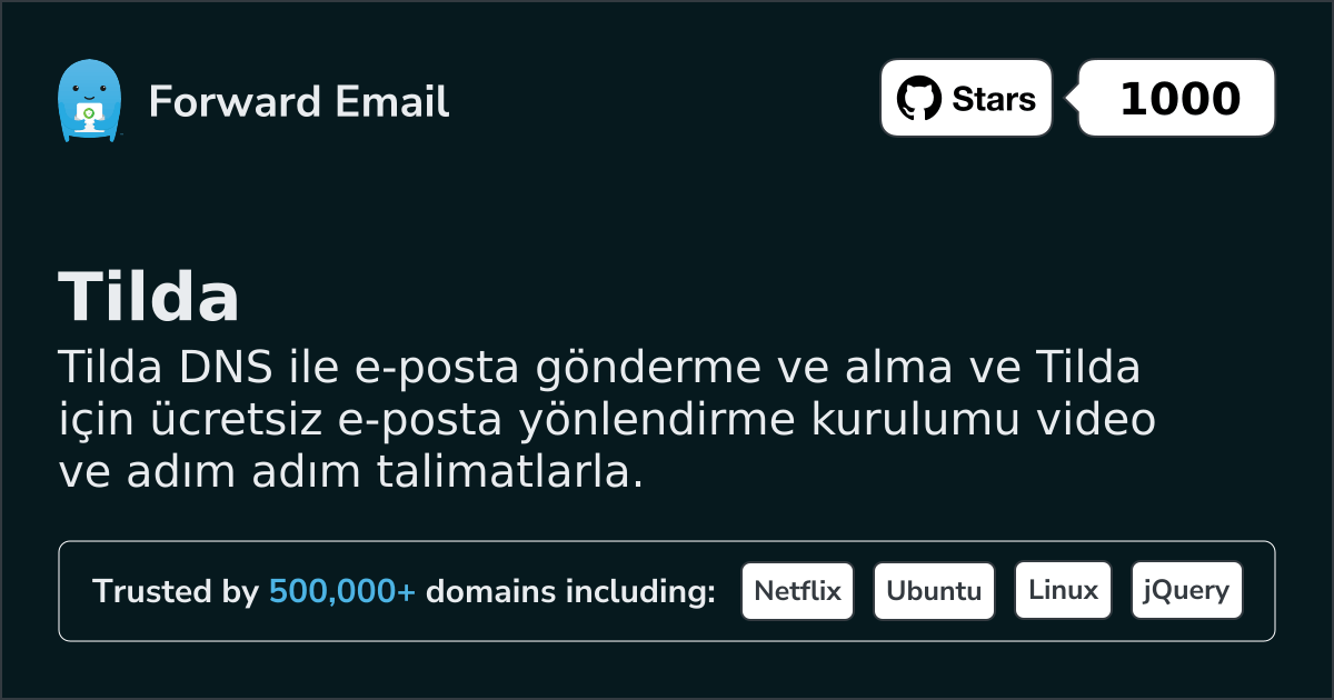 Tilda ile E-posta Kurulumu