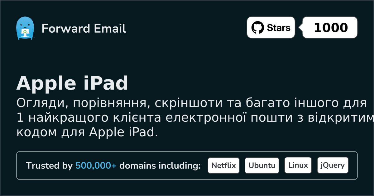 1 Top-Rated Open Source Email Clients for Apple iPad in 2026