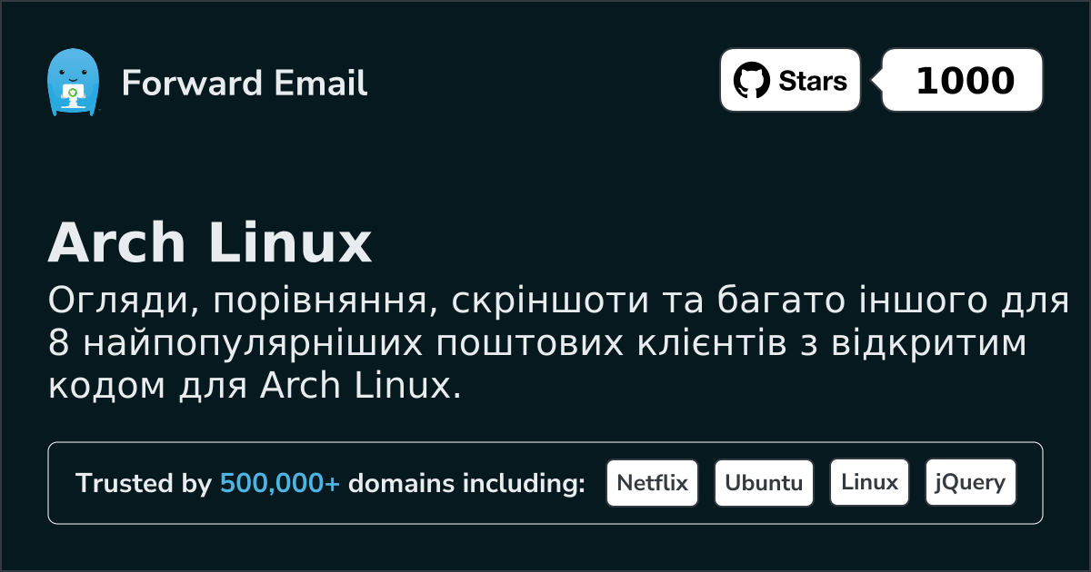 8 Most Popular Open Source Email Clients for Arch Linux in 2026