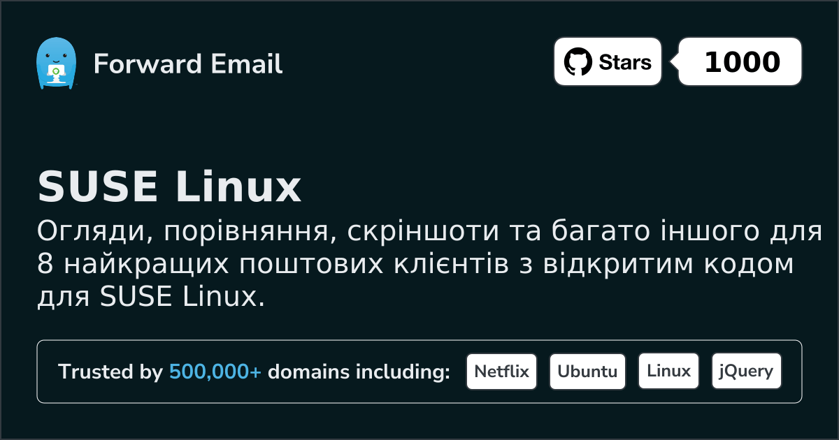 8 Top Open Source Email Clients for SUSE Linux in 2026