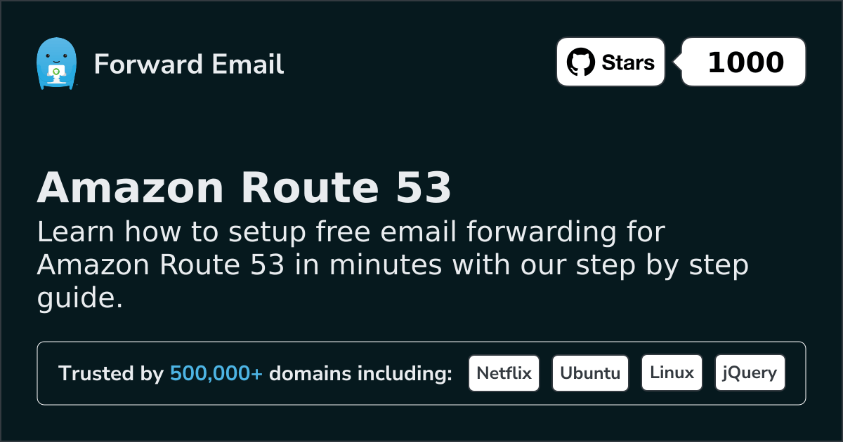 Як налаштувати електронну пошту за допомогою Amazon Route 53