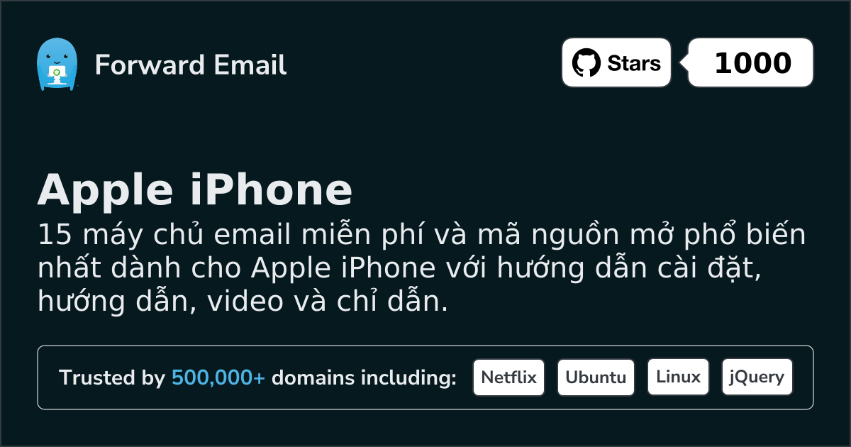 15 Most Popular Open Source Email Servers for Apple iPhone in 2026