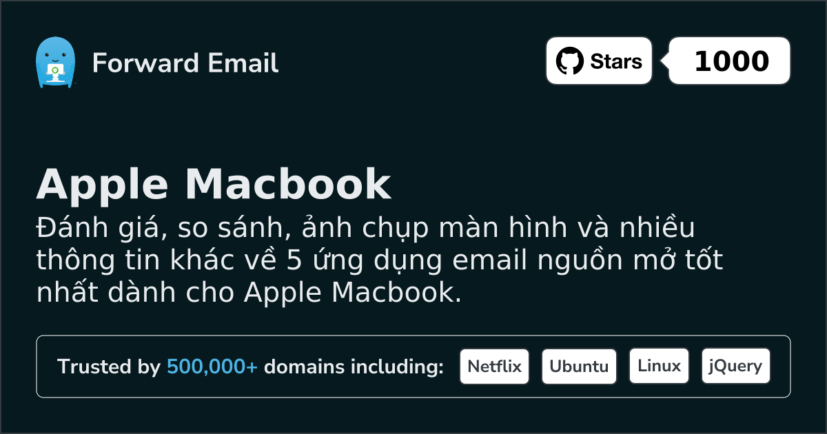 5 Best Open Source Email Clients for Apple Macbook in 2026