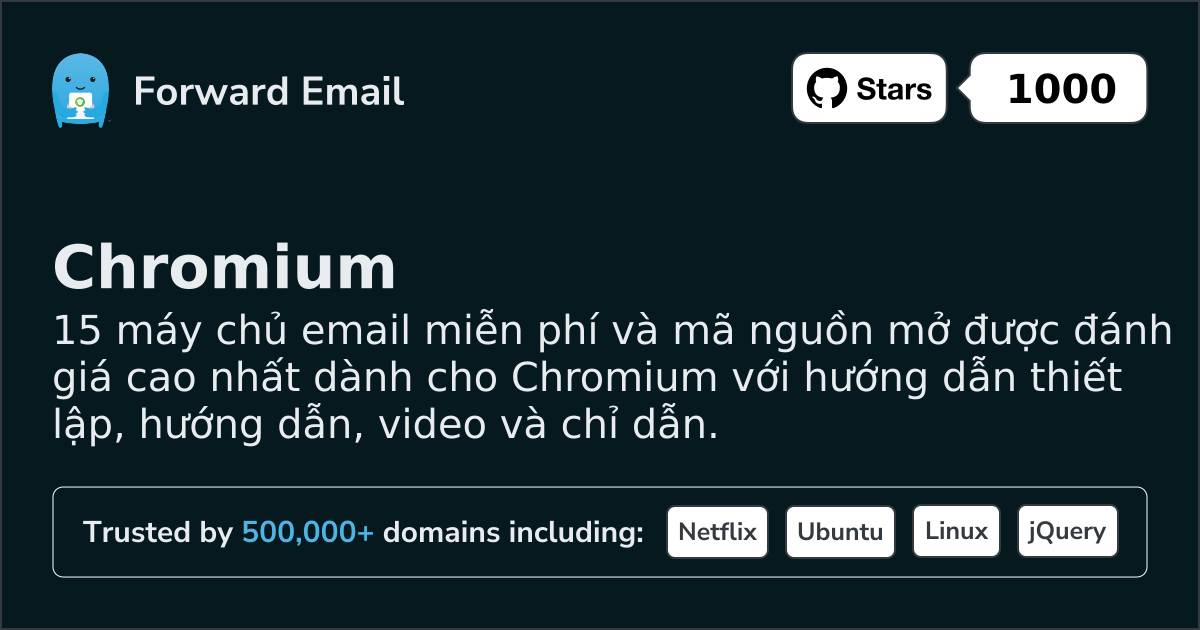 15 Highest-Rated Open Source Email Servers for Chromium in 2026