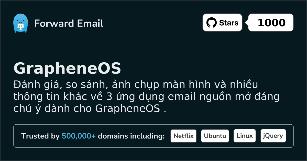 3 Notable Open Source Email Clients for GrapheneOS in 2026