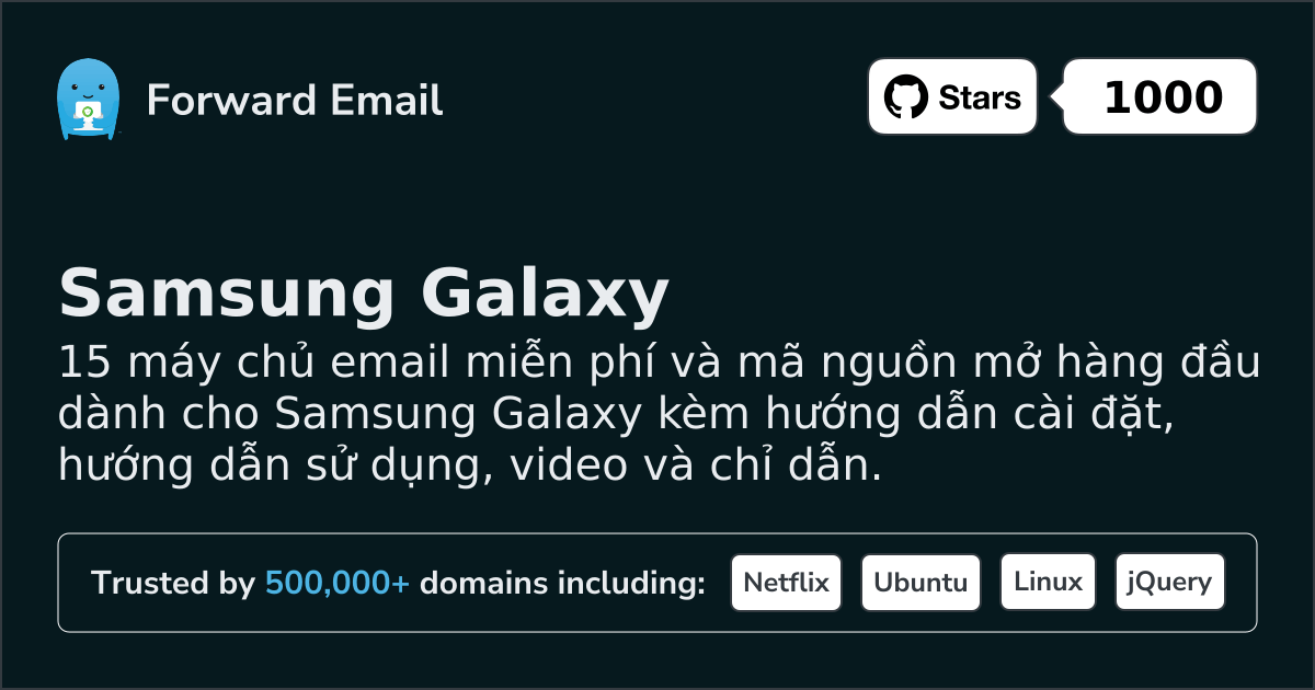15 Top Open Source Email Servers for Samsung Galaxy in 2026