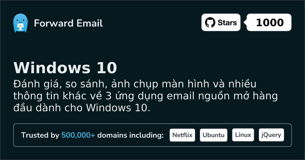 3 Top Open Source Email Clients for Windows 10 in 2026