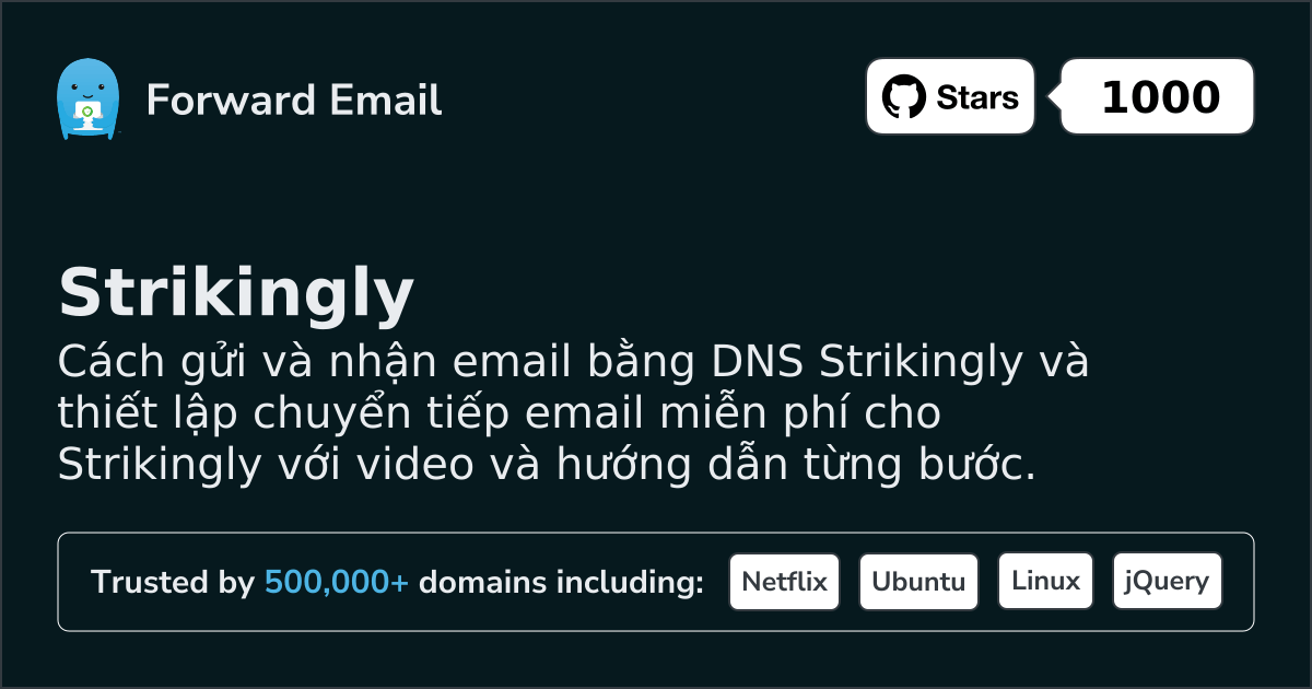 Cách thiết lập Email với Strikingly