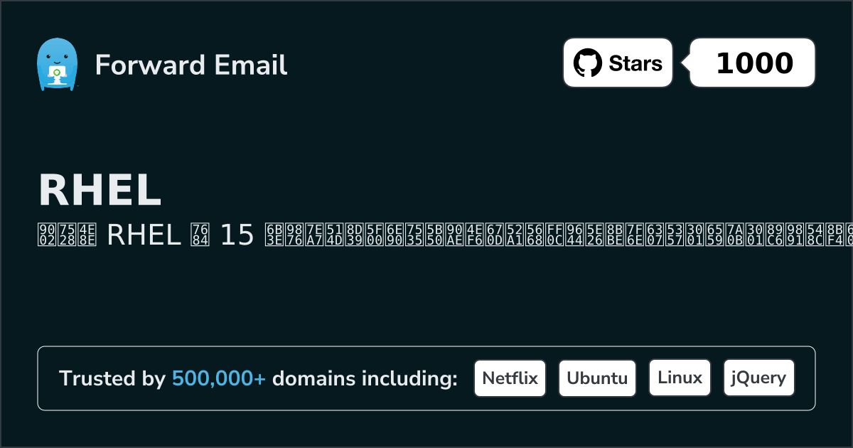 15 Top Open Source Email Servers for RHEL in 2026