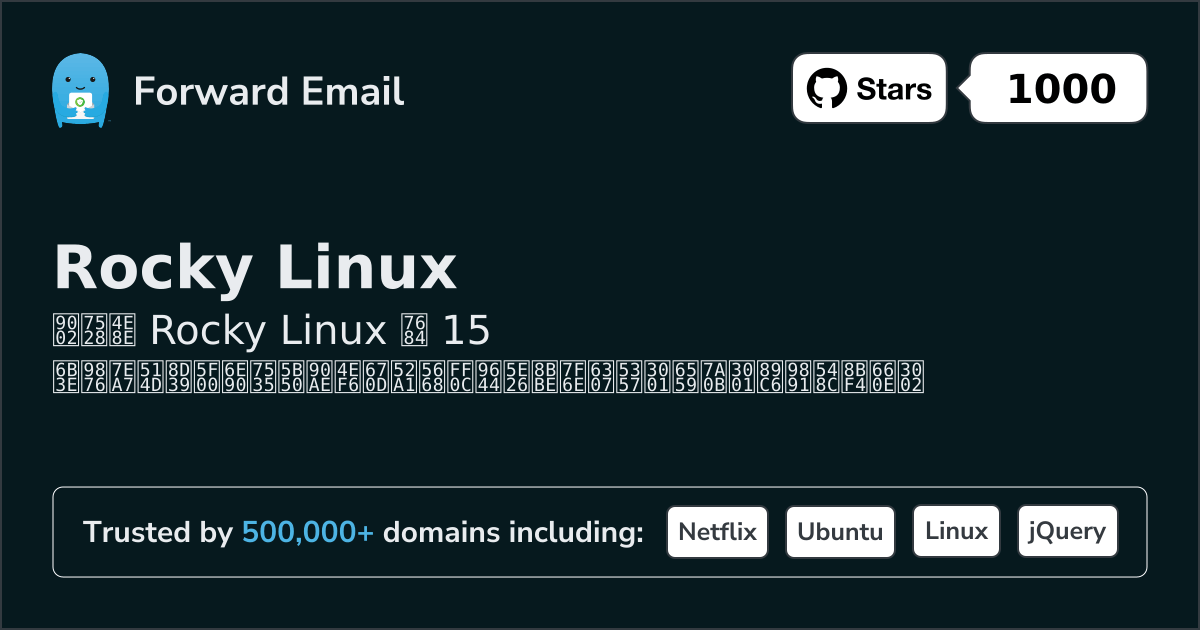 15 Top Open Source Email Servers for Rocky Linux in 2026